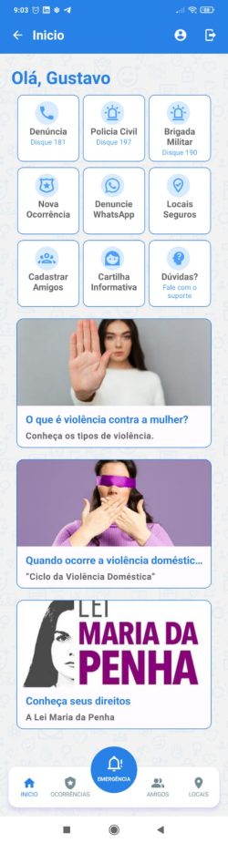 Tela Inicial